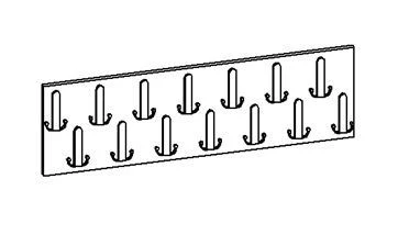 شماعة متعددة الاستخدامات نموذج B-01 للأماكن العامة والخاصة