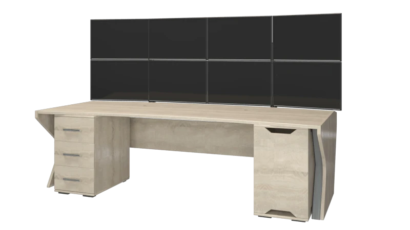 طاولة إدارية لغرف الأمن ومراكز الإرسال