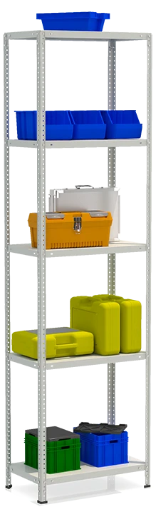 Heavy-Duty Metal Shelf Rack STF Model 745-2.5