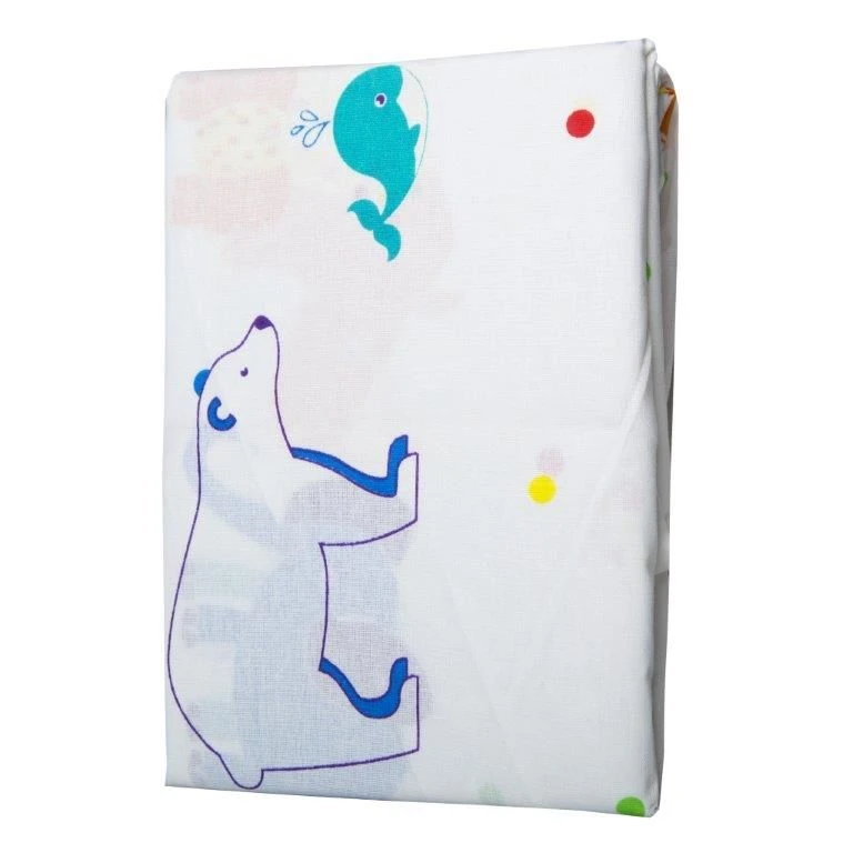 Children's Cotton Bed Sheet - Rectangular Shape