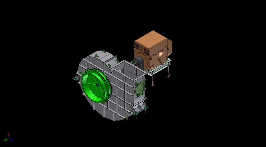 Hot Air Blower Fan VVGDN-K