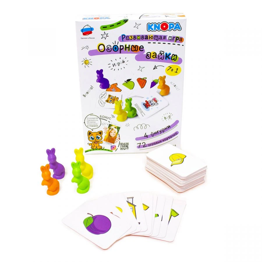 لعبة تطوير المهارات "أرانب شقية" كنوبي 1/9