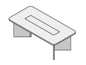 Office Conference Table "Vegas" Furniture Set