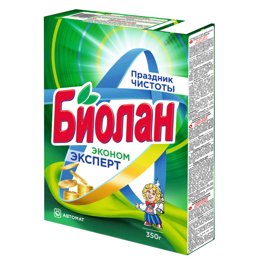 Universal Synthetic Powder Detergent "Biolan Econom Expert Automatic