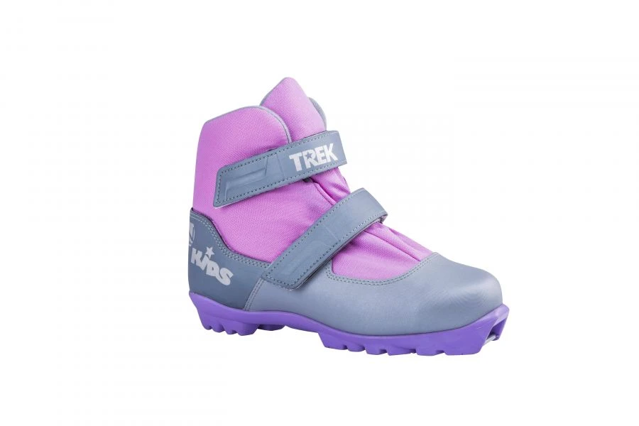 أحذية تزلج للأطفال TREK Kids4 معدني (شعار فضي) N