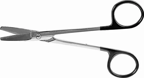 Carbide Surgical Scissors for Soft Tissue and Vessel Dissection - Model 11-902-14
