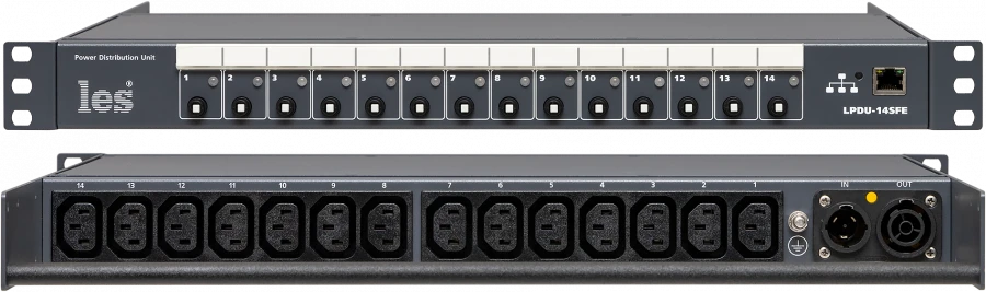 14-Output Power Distribution Unit LPDU-14SFE