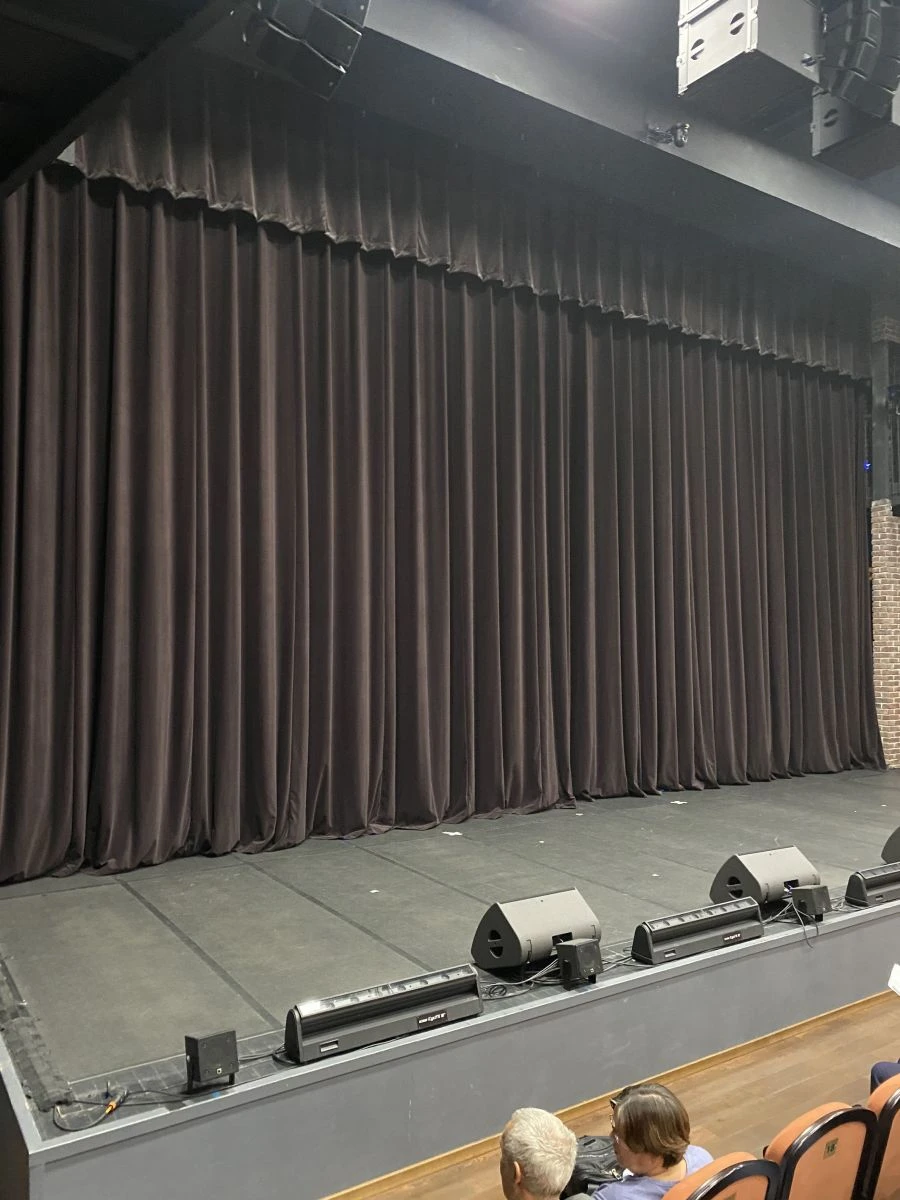 Stage Drapery for Scene Separation - Adjustable Curtain