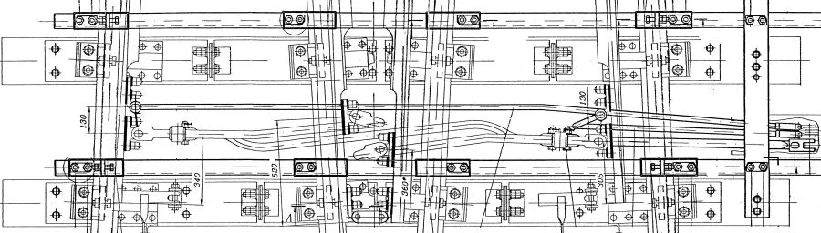 Electric Drive Set for Cross Switch R65 Model 1/9 (Project 16751-00-00)