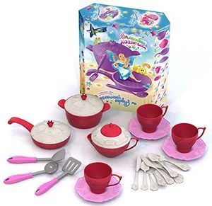 Kids' Dish Set "Magic Hostess" Gift Set