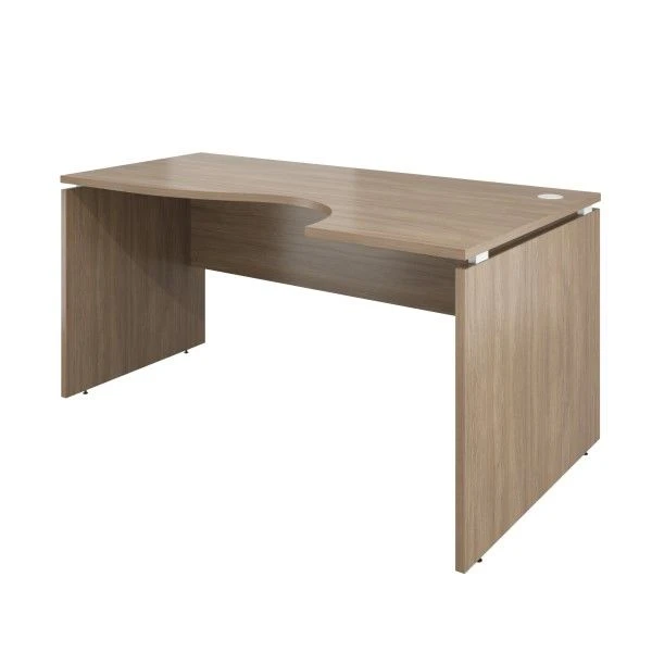 Curved Right Desk 1600x900x750 - Model DB08