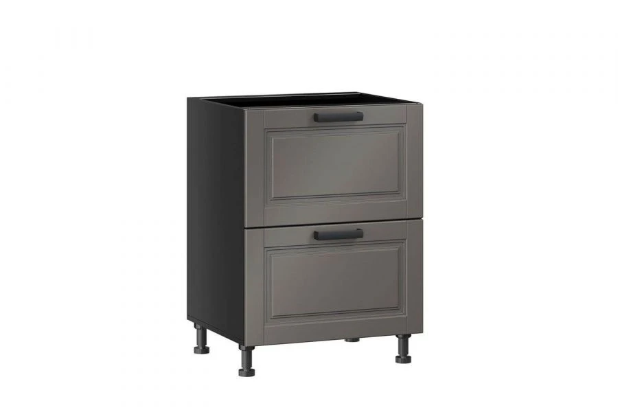 Kitchen Cabinet with 2 Drawers, Type 4 LD.270130.000 (Black)