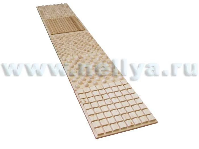 المسار اللمسي الخشبي "نليا