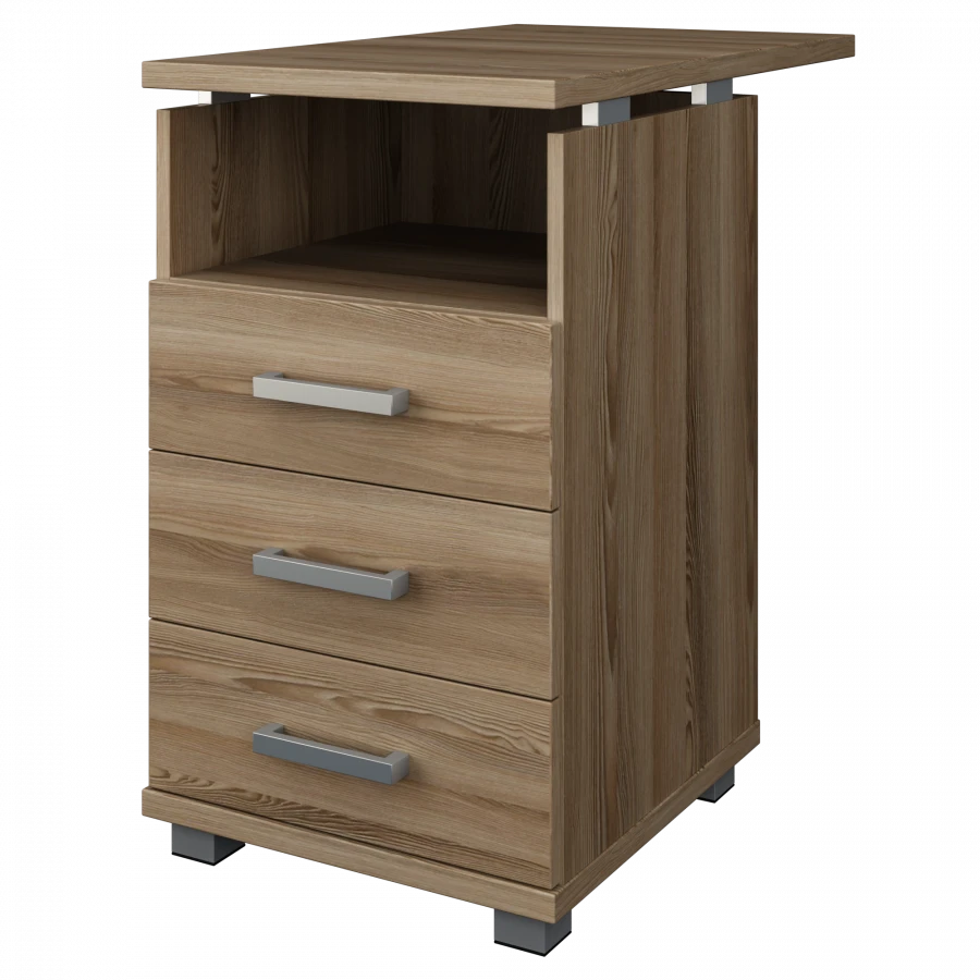 NT-320 Cabinet Body with Lock and Drawers