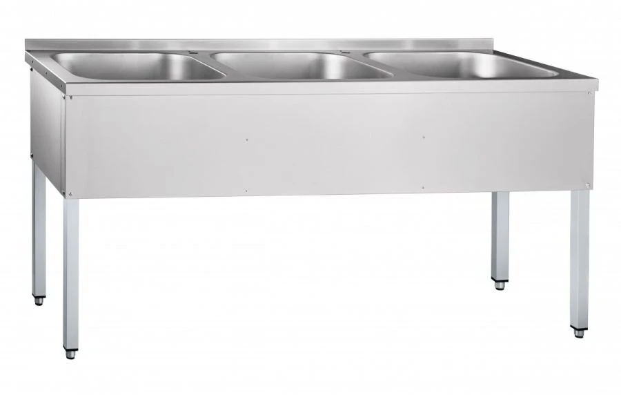 Three-Section Disassembly Bath VMP-6-3-5 RCh