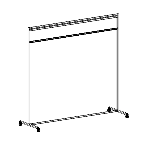 Metal Floor Coat Rack for Organizing Clothing