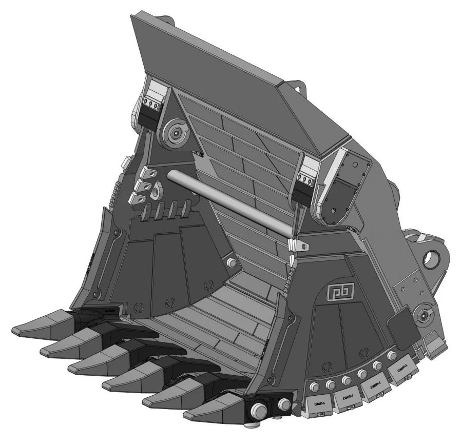 دلو تفريغ سفلي EX-1900.FS-8-T1J1G1S1