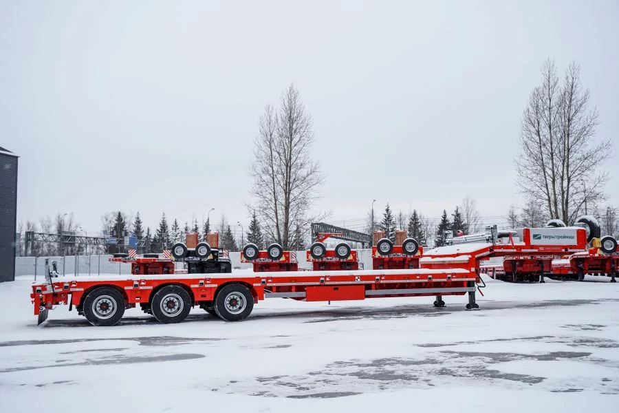 شبه مقطورة تيفيرستروماش 993931 تعديل 0021