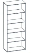 Display Showcase Rack for Storage in Retail Spaces - Alliance-S