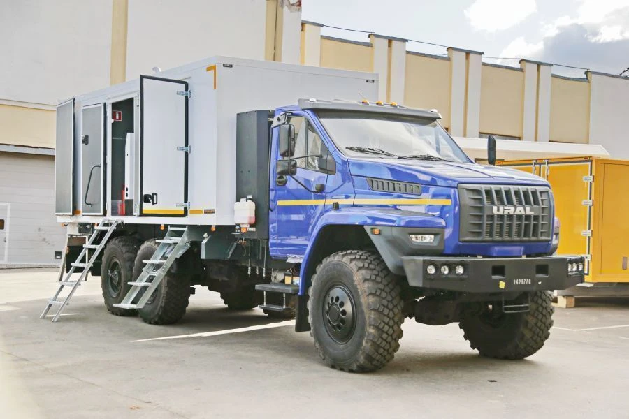 Truck with Spark Ignition, Model 5777CF on Ural 4320 Chassis