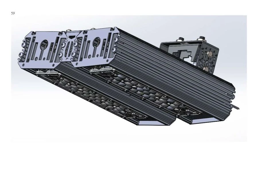 Industrial Design LED Light "MTM IoT" Cube Series 100 - Dual Modules