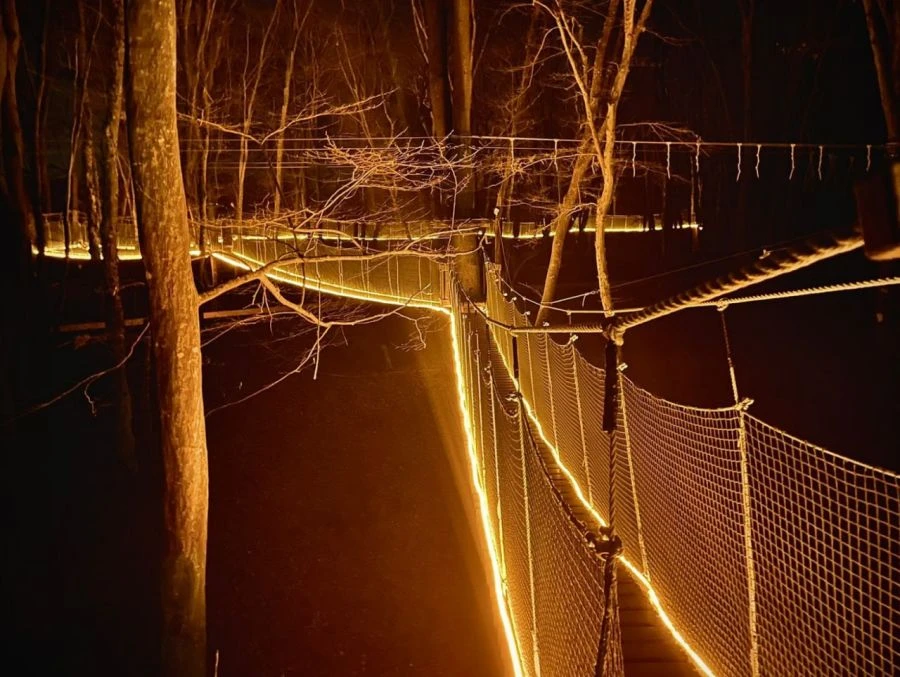 منصة إيكو تريل الرياضية - مجمع مدينة الحبال