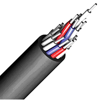 كابلات التحكم لمناطق المناخ البارد AKVVG-ХЛ