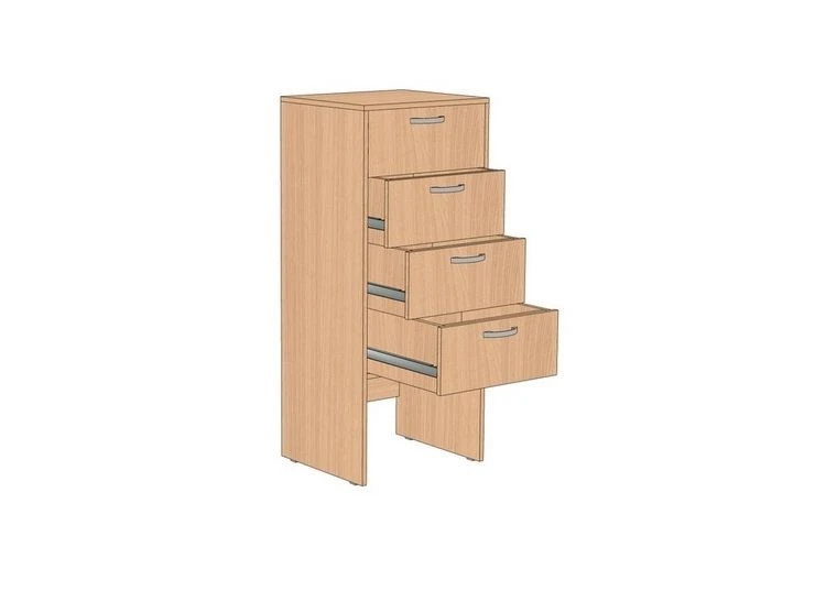 Reader Form Cabinet 430x490x1150 mm, Model: ШЧФ