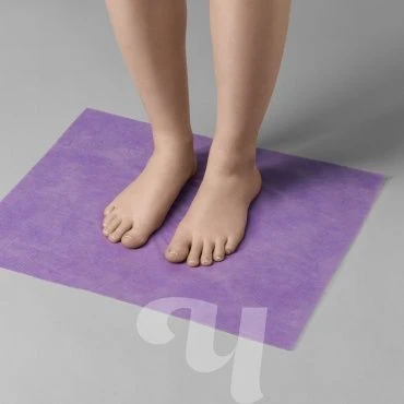 Disposable Spanbond Mat Lilac 40x50 cm, 100 pcs/pack, Art. 03-434