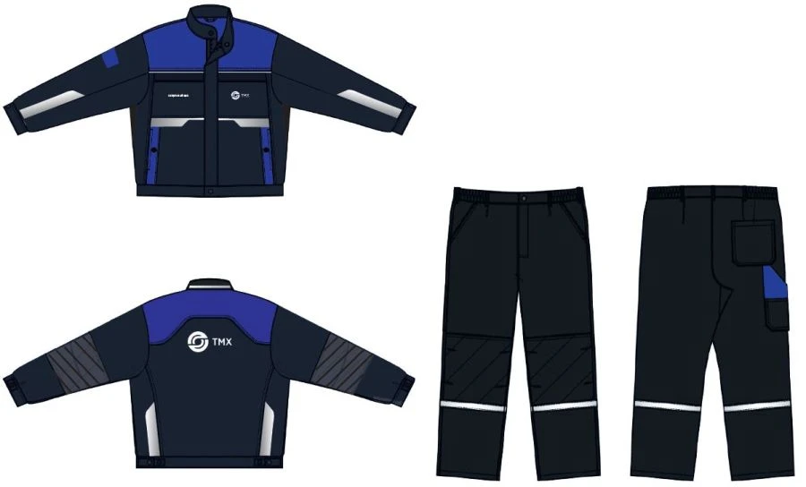 Men's Work Suit for Mechanical Protection, Model TMХЭР001