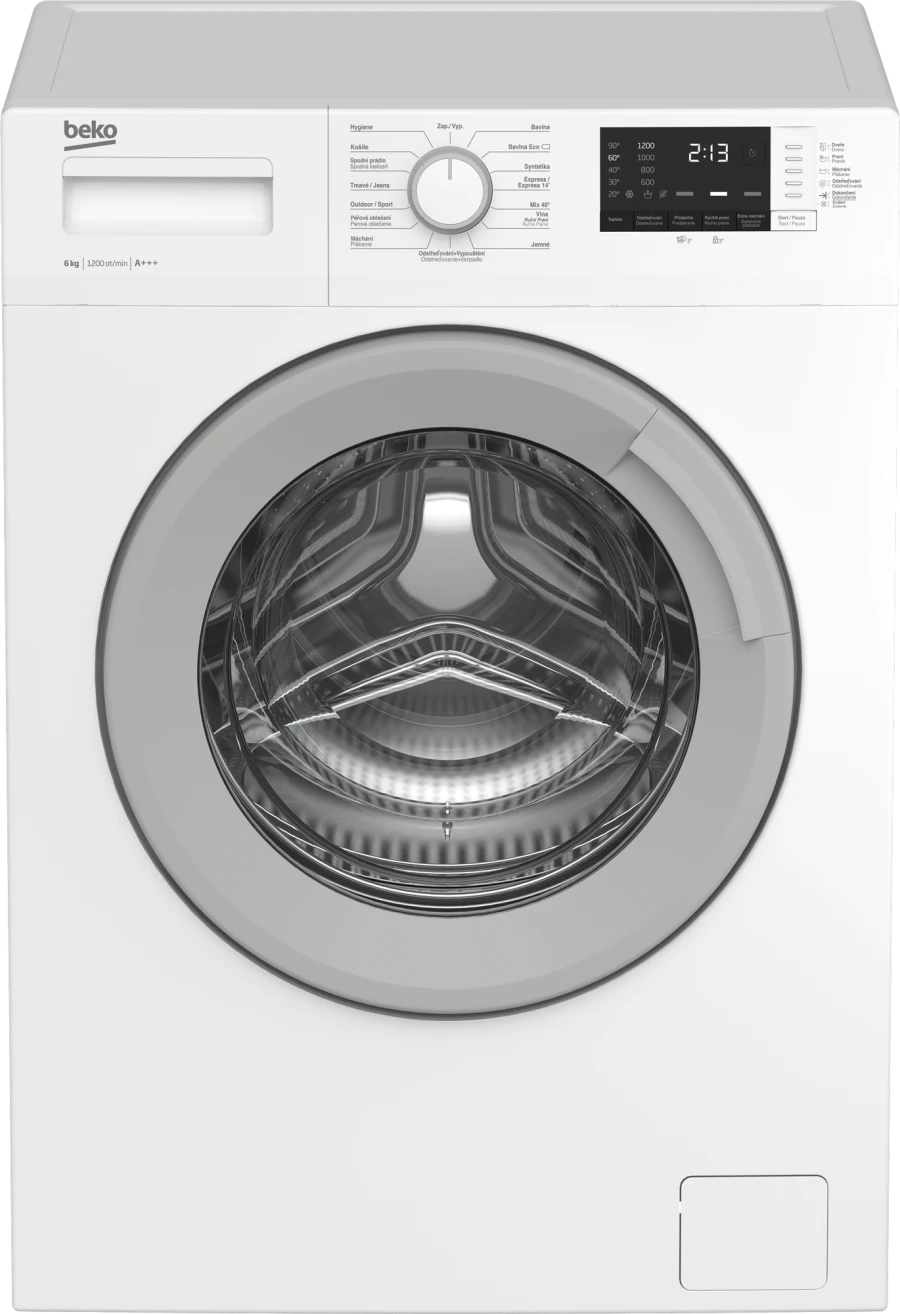 Fully Automatic Front-Loading Washing Machine WRE6612CSBSW