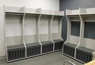 5-Section Clothing Cabinet with Bench Model SHD-5S