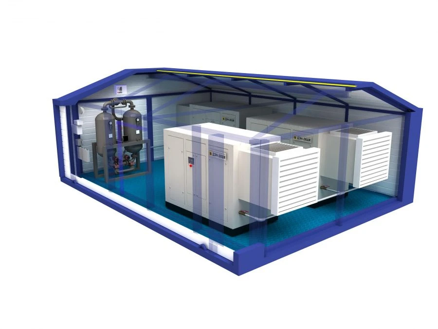 Modular Container Screw Compressor Station BKK