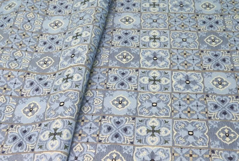 Jacquard Upholstery Fabric Lavender Art. 300665