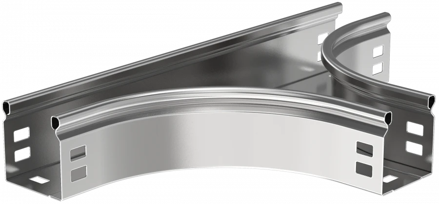 T-Shaped Cable Splitter CRT01-0-080-080 ESCA, 80x80mm, Smooth Type G01