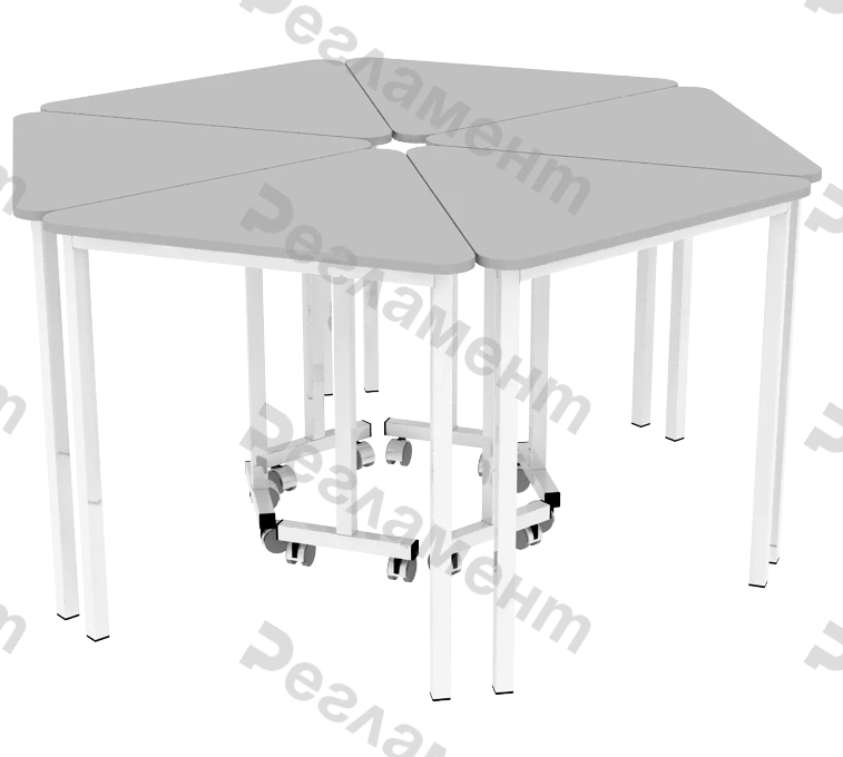 Modular Table V4 400-2700x400-1200x350-950mm