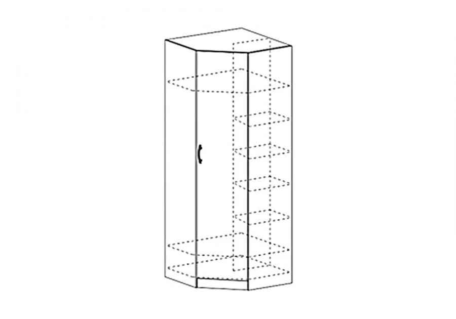 Universal Corner Laboratory Cabinet PGL LK Sh1