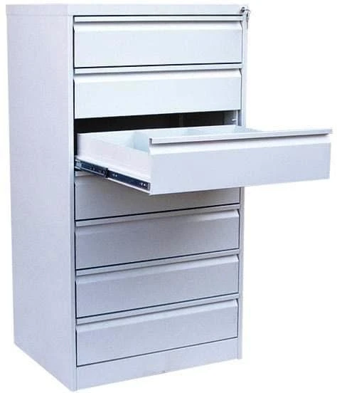 Metal Filing Cabinet Praktik D-15 with High-Security Lock