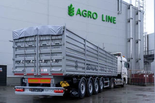 BONUM 914295 Semi-Trailer for Bulk Cargo Transport KpTrDs