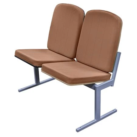 كرسي مسرح طراز بريون مع هيكل معدني