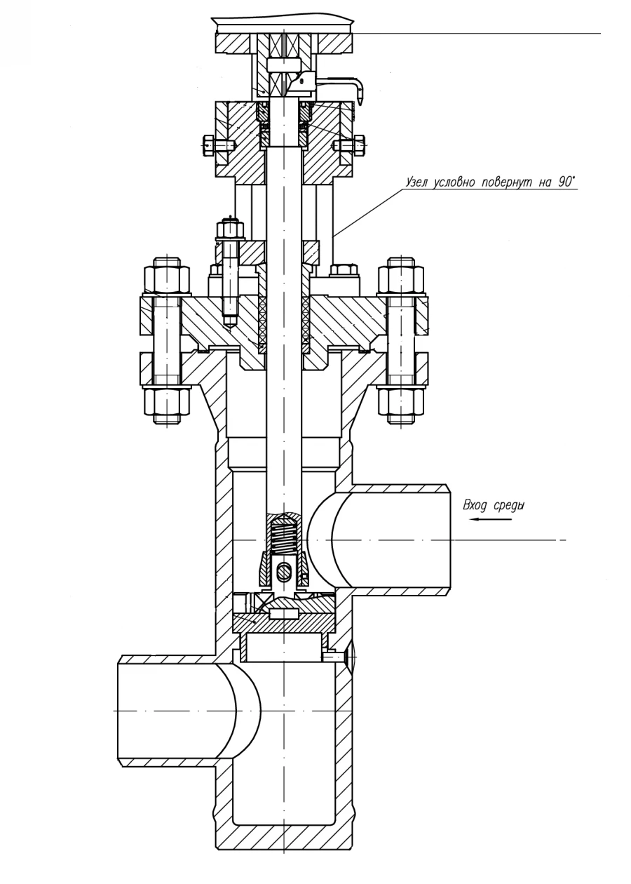 Disc Type Regulating Valves RK 103 DN 80-150mm for Electric Control