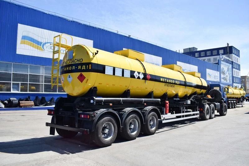 Methanol Transport and Storage Semi-Trailer, UZST Type 9177, Modification 9177-0000120