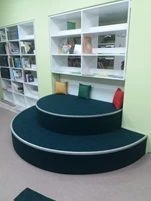 Plywood and Beam Podium for Events and Presentations