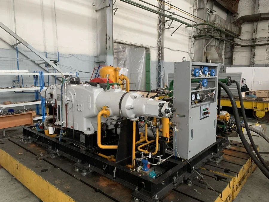 Two-Stage Piston Compressor for CNG Stations CGD-2.10-251-2O4.01