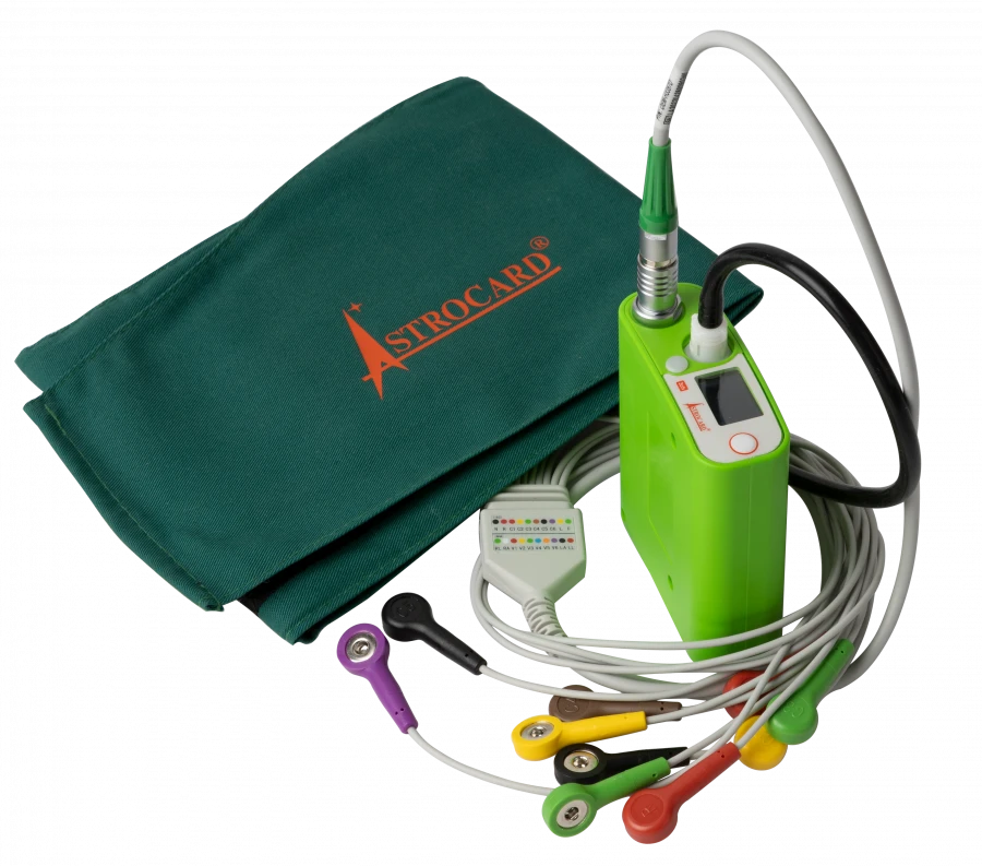 ECG Recorder HE12BPS - Compact and Versatile Device