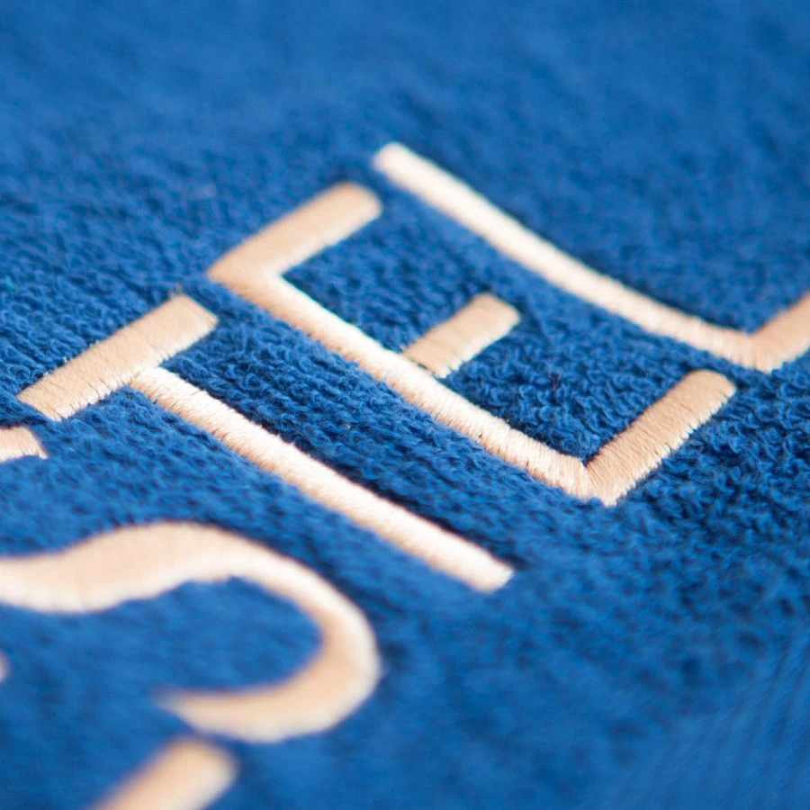 Embroidered Cotton Terry Towel