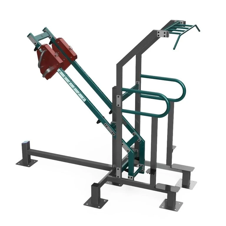 Outdoor Power Exercise Machine for Pull-Ups and Dips with Adjustable Weight MS-1-MS764.05