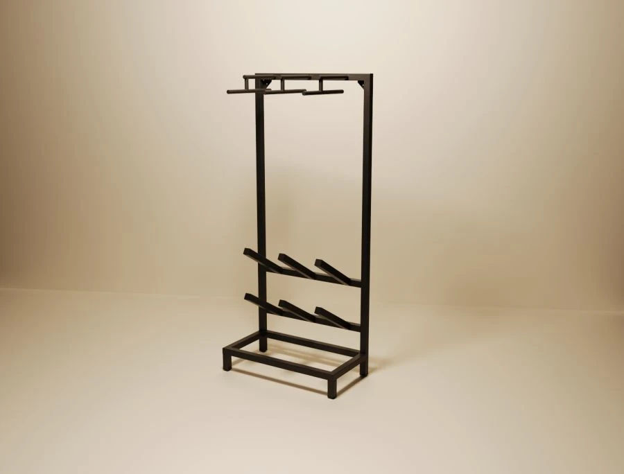 Metal Ship Furniture - Drying Rack for Work Clothes and Shoes RBPg