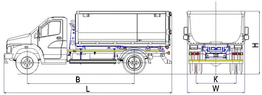 آلة التحميل الذاتي متعددة الرفع طراز MK-1561-14