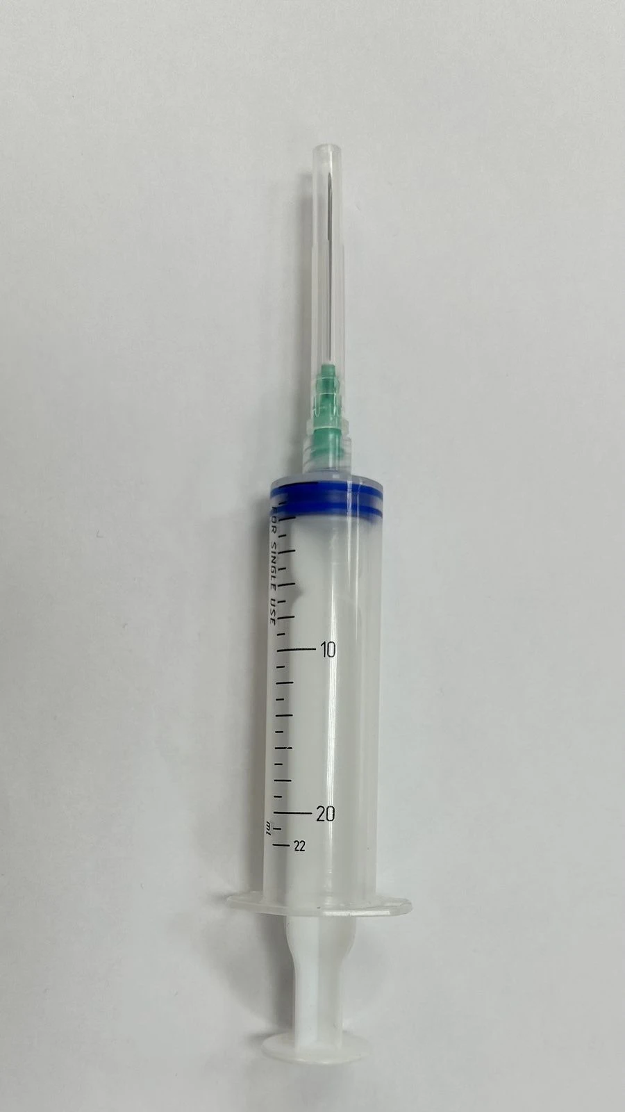 Sterile Single-Use 20ml Luer Lock Injection Syringe with Needle